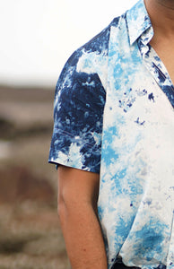 Ocean Tie Dye Relaxed Fit Shirt