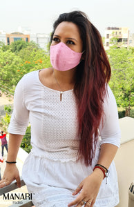 "Baby Pink" Women's Mask