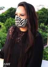 Load image into Gallery viewer, &quot;Zebra Print&quot; Women&#39;s Mask
