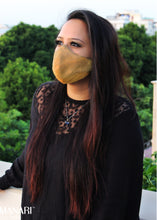 Load image into Gallery viewer, &quot;Golden Beige&quot; Women&#39;s Mask
