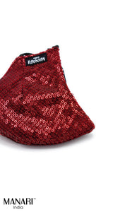 "Ruby Sequin" Women's Mask