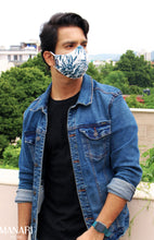 Load image into Gallery viewer, &quot;Havana Teal&quot; Men&#39;s Mask
