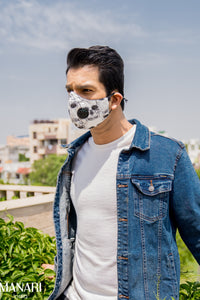 skull print mask