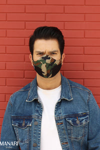 camouflage army mask